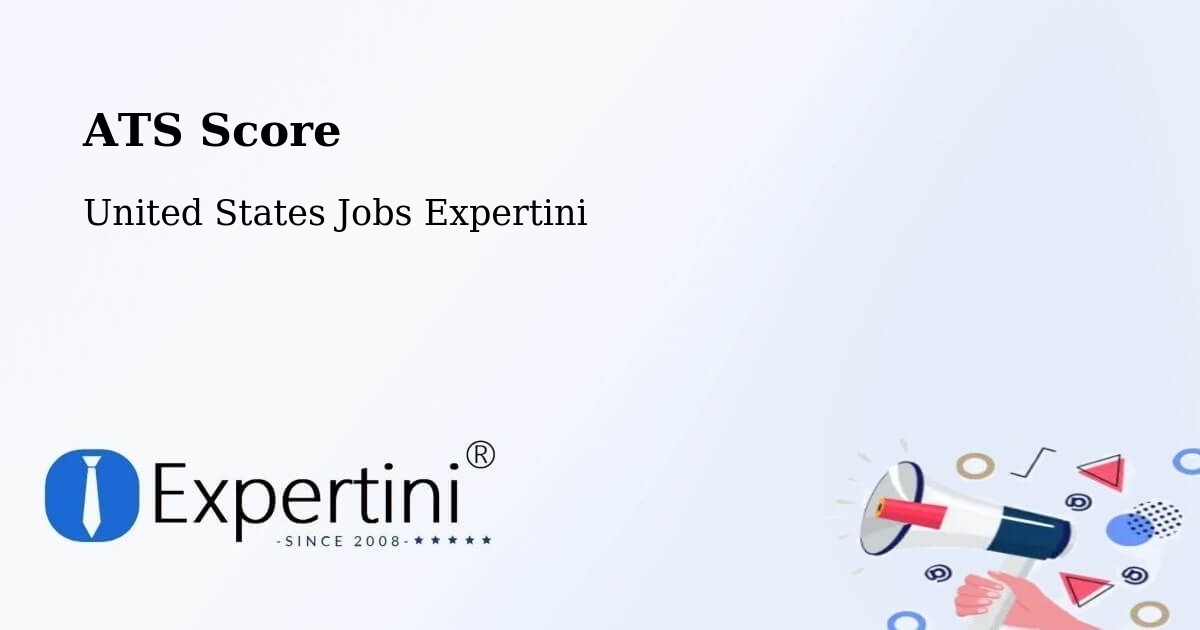 Resume ATS Score & Job Description Match Tool – Perry - United States Jobs Expertini