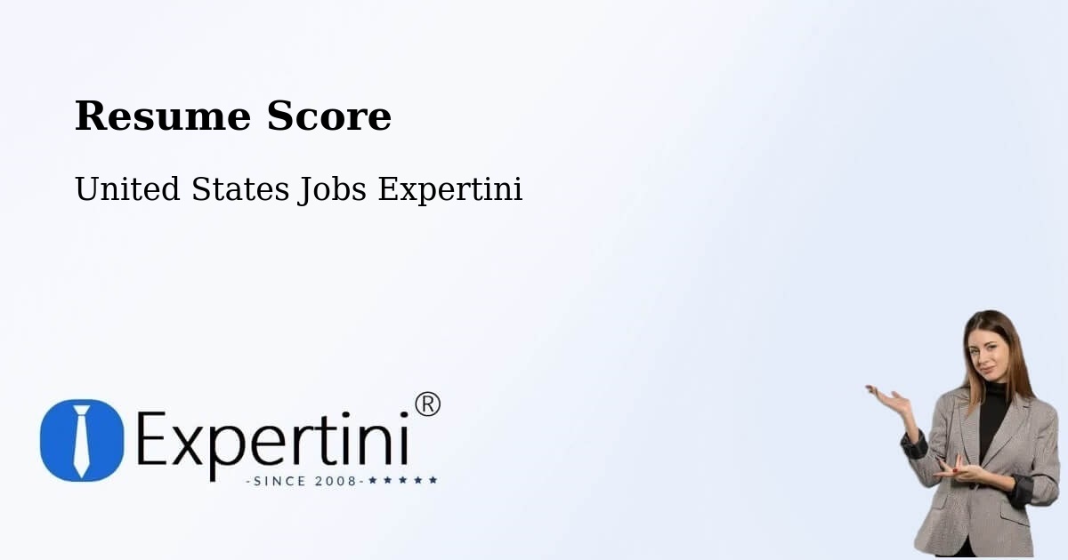 Resume Score & Job Description Match Tool – Perry - United States Jobs Expertini
